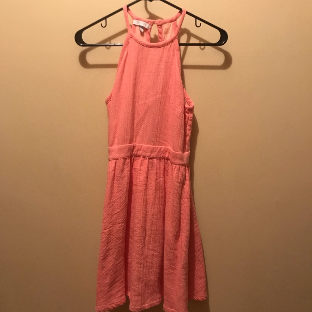 Pink Delia’s dress